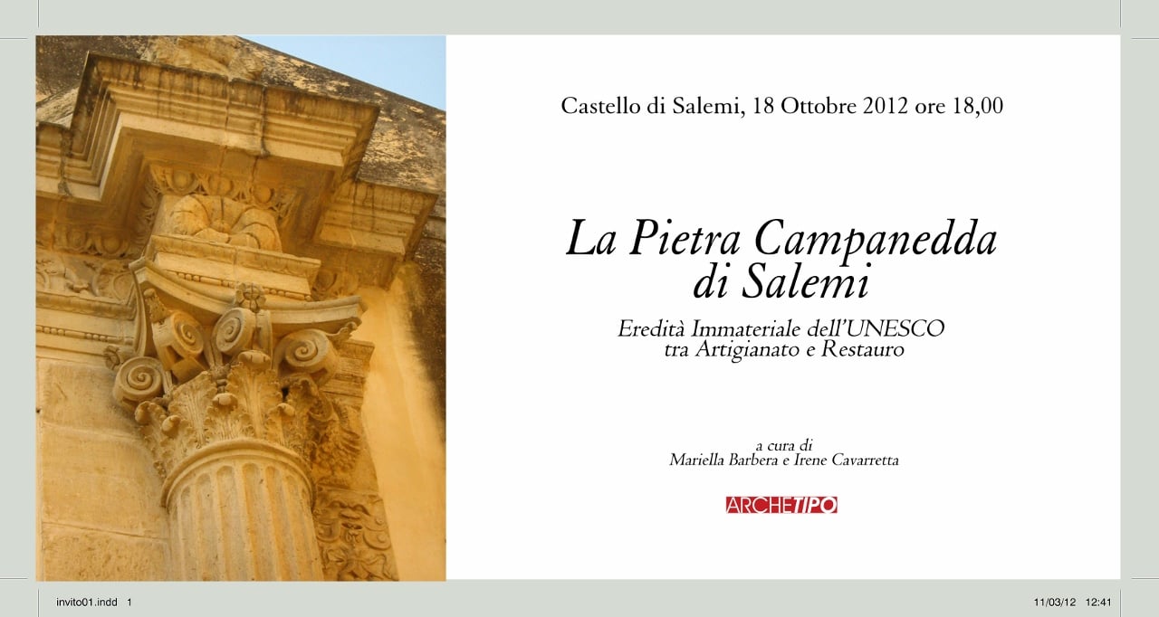 La Pietra Campanedda di Salemi / Nicola Figlia